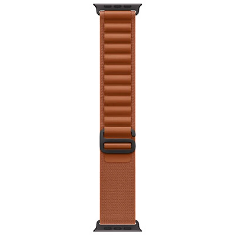 Apple Watch 49mm Alpine Loop - Terra Cotta/Black - Small 130-160mm