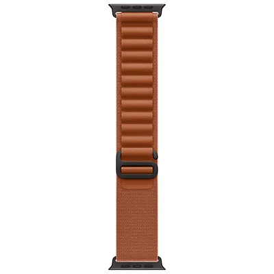 Apple Watch 49mm Alpine Loop - Terra Cotta/Black - Small 130-160mm