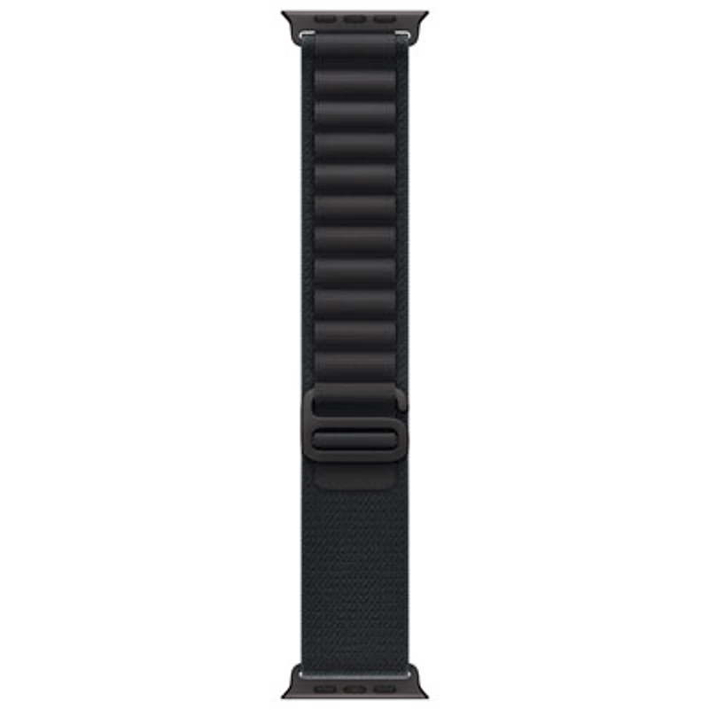 Apple Watch 49mm Alpine Loop - Black/Natural - Small 130-160mm