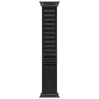 Apple Watch 49mm Alpine Loop - Black/Natural - Small 130-160mm