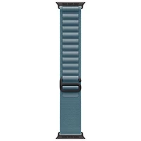 Apple Watch 49mm Alpine Loop - Light Blue/Black - Medium 145-190mm