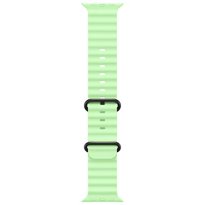 Apple Watch 49mm Ocean Band Extension - Neon Green/Black