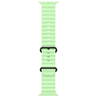 Apple Watch 49mm Ocean Band Extension - Neon Green/Black