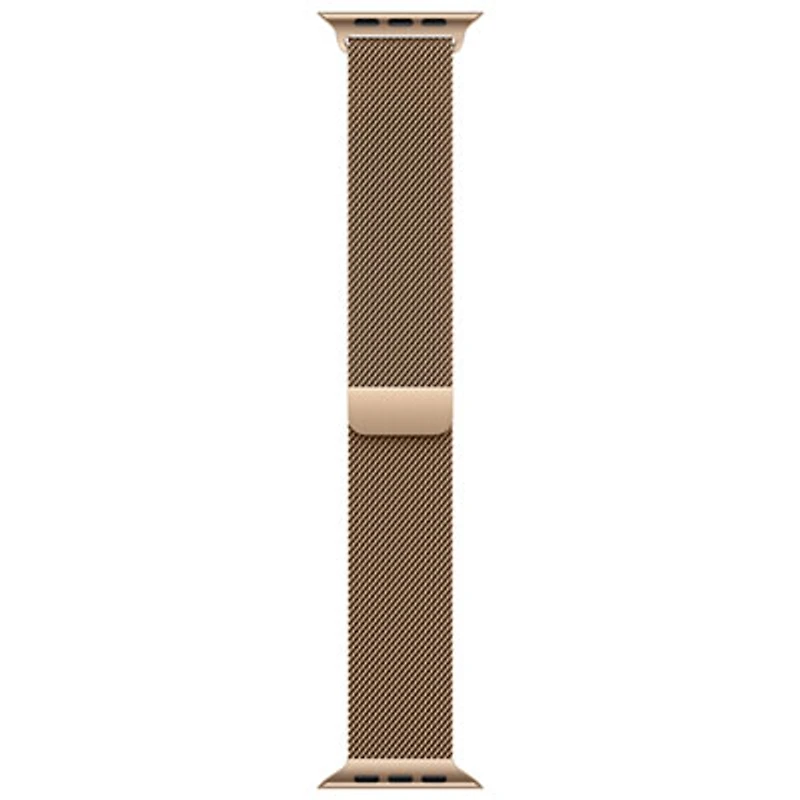 Apple Watch 46mm Milanese Loop - Gold - Small/Medium 130-180mm