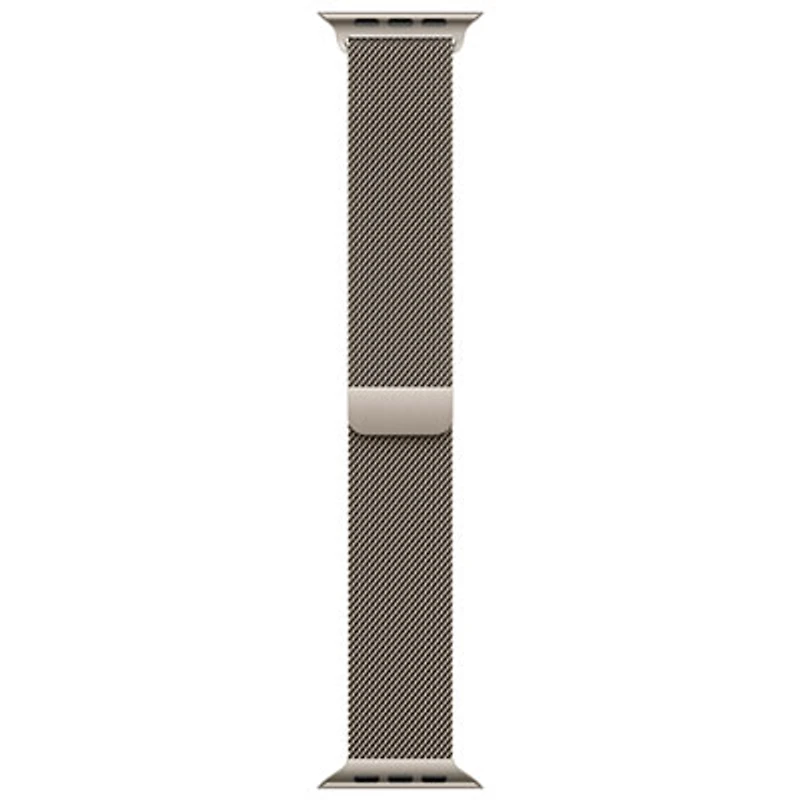 Apple Watch 46mm Milanese Loop - Natural - Small/Medium 130-180mm