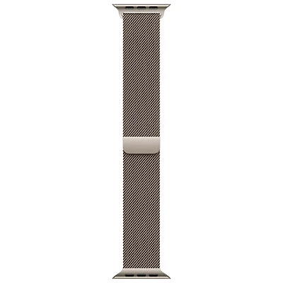 Apple Watch 46mm Milanese Loop - Natural - Small/Medium 130-180mm