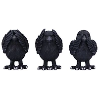 Nemesis Now Three Wise Ravens Figurine