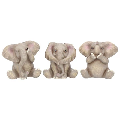 Nemesis Now Three Baby Elephants Figurine