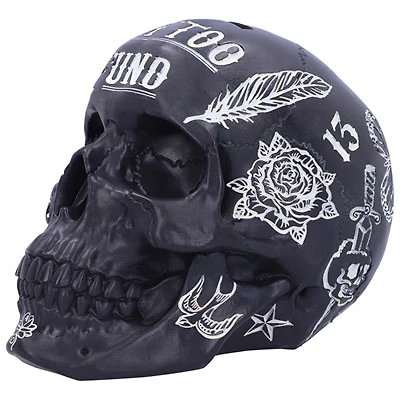 Nemesis Now Tattoo Fund Skull Black