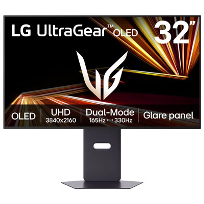 LG 32" 4K UHD 165Hz 0.03ms GTG OLED G-Sync FreeSync Gaming Monitor (32GX850A-B) - Black