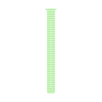 Apple Watch 49mm Ocean Band Extension - Neon Green