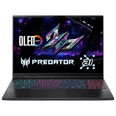 Acer Predator Helios Neo S 16" Gaming Laptop - Obsidian Black (Core Ultra 9-275HX/1TB SSD/32GB RAM/GeForce RTX 5070TI)