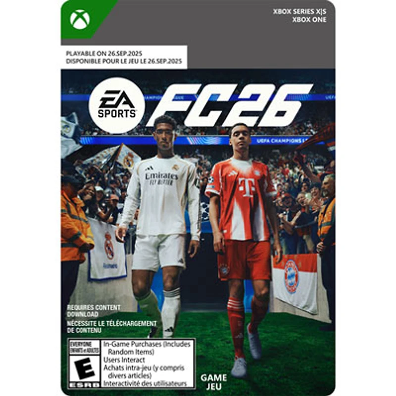 EA Sports FC 26 (Xbox Series X|S / Xbox One) - Digital Download