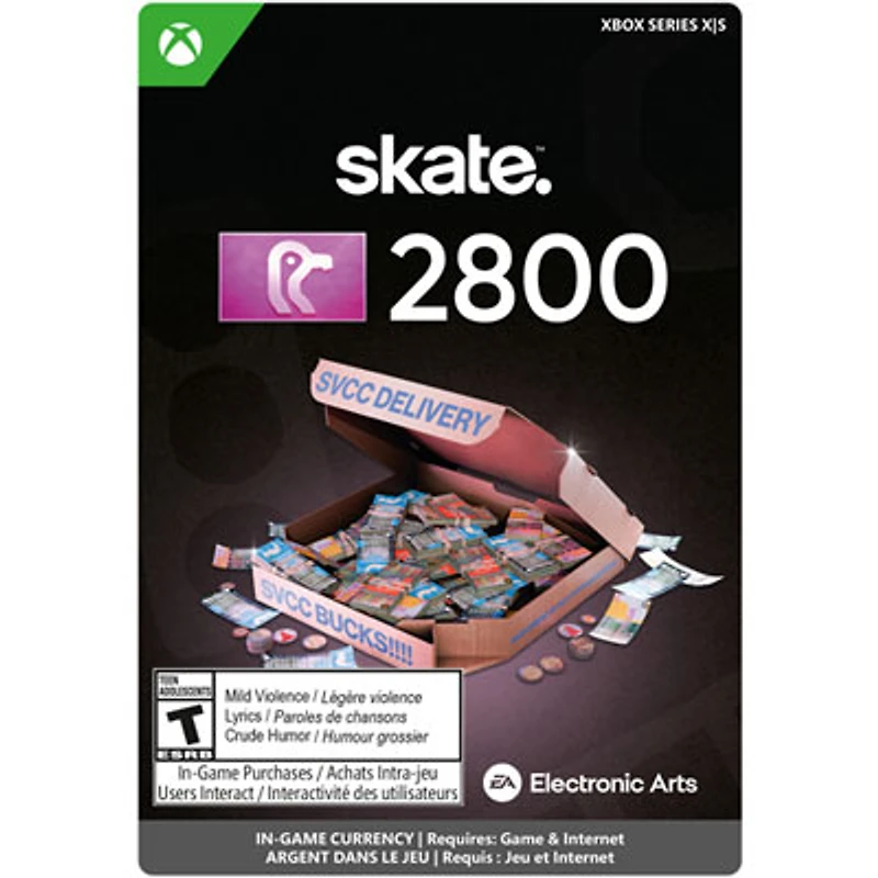 skate. - SVCC BUCKS (Xbox Series X|S