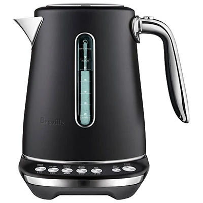 Refurbished (Good) - Breville Smart Kettle Luxe Programmable Electric Kettle - 1.7L - Black Truffle - Remanufactured by Breville