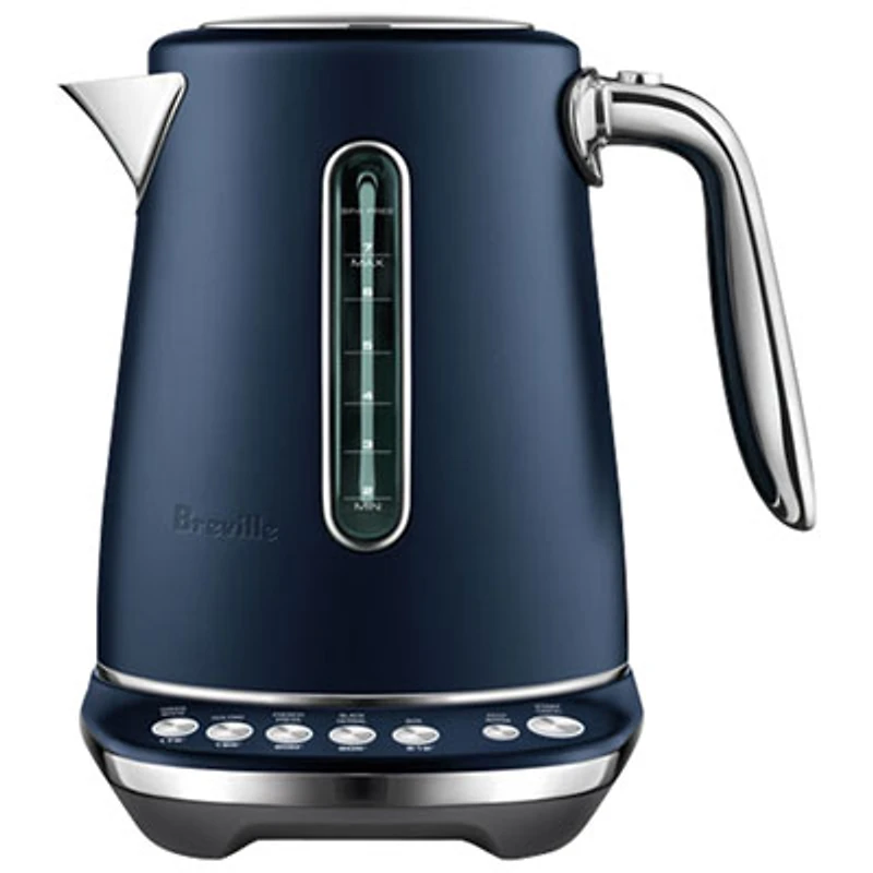Refurbished (Good) - Breville Smart Kettle Luxe Programmable Electric Kettle - 1.7L - Damson Blue - Remanufactured by Breville