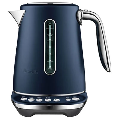 Refurbished (Good) - Breville Smart Kettle Luxe Programmable Electric Kettle - 1.7L - Damson Blue - Remanufactured by Breville