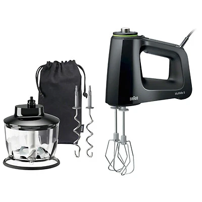 Braun MultiMix 9-Speed Hand Mixer (HM5100BK) - Black