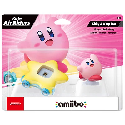 amiibo Kirby Air Riders Kirby & Wrap Star