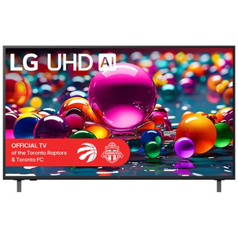 Open Box - LG 43" UA7700 Series AI UA77 4K UHD HDR LCD Smart TV (43UA7700PUB) - 2025