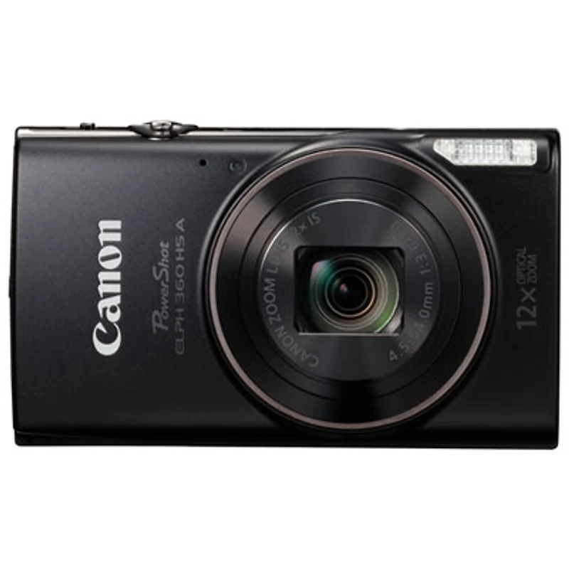 Canon PowerShot ELPH 360 HS A Wi-Fi 20.2 MP 12x Optical Zoom Digital Camera -