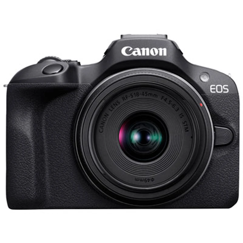 Canon EOS R100 Mirrorless Camera with 18-45mm IS STM & 75-300mm Double Lens Kit