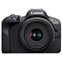 Canon EOS R100 Mirrorless Camera with 18-45mm IS STM & 75-300mm Double Lens Kit