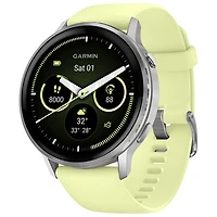 Garmin Venu 4 45mm Smartwatch - Silver/Citron