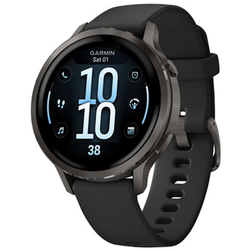Garmin Venu 4 41mm Smartwatch - Slate/Black