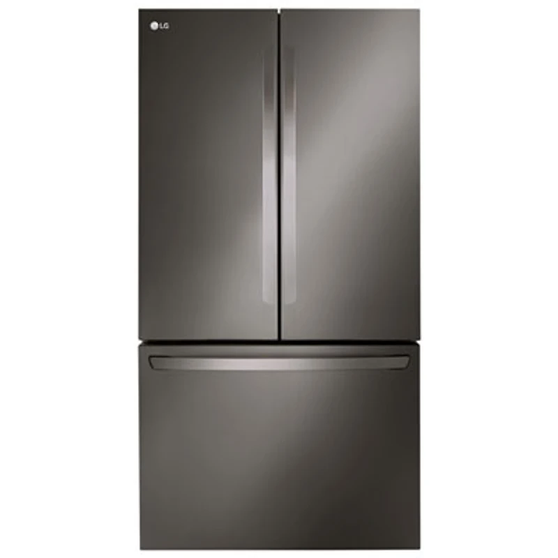 LG 36" 26.5 Cu. Ft. French Door Refrigerator with Water Dispenser (LRFLC2706D) - Black Stainless Steel