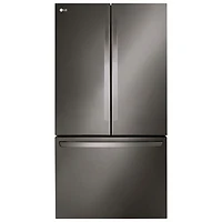LG 36" 26.5 Cu. Ft. French Door Refrigerator with Water Dispenser (LRFLC2706D) - Black Stainless Steel