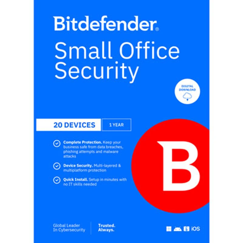 Bitdefender Small Office Security (PC/Mac/iOS/Android) - Device - User - 1 Year