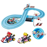 Carrera FIRST Mario Kart: Mario vs Peach Slot Car Racing Track Set