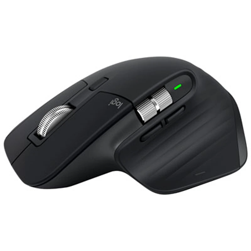 Logitech MX Master 3S Bluetooth Darkfield High Precision Sensor Mouse - Black