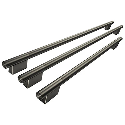 KitchenAid Handle Accessory Kit for 36" Built-In French Door Bottom Mount Refrigerator (W11777176) - Black Ore