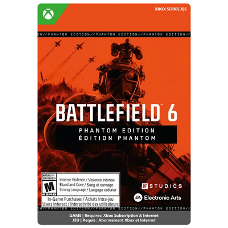 Battlefield 6 Phantom Edition (Xbox Series X) - Digital Download