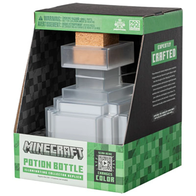 The Noble Collection: Minecraft Potion Bottle - Illuminating Collector Replica