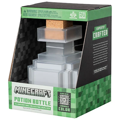 The Noble Collection: Minecraft Potion Bottle - Illuminating Collector Replica