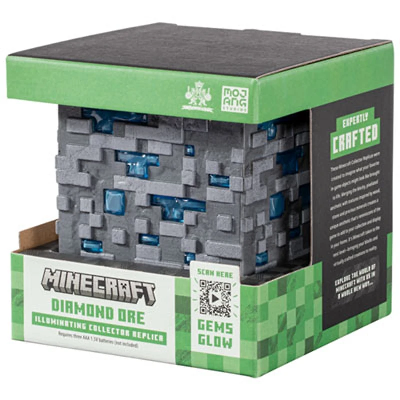 The Noble Collection Minecraft Diamond Ore - Illuminating Collector Replica
