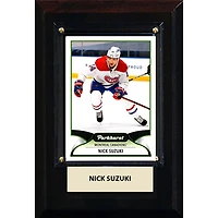 C&I Collectables Plaque: NHL - Montreal Canadiens - Nick Suzuki