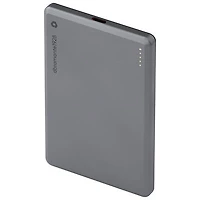 Dbramante1928 Re-Charge 5000 mAh 15W USB-C Power Bank with Wireless MagSafe and Qi2 Charger - Grey
