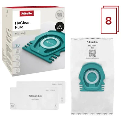 Miele XL HyClean Air TU Vacuum Dustbags for Miele Guard L1 & Guard S1