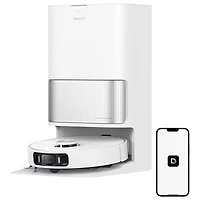 Dreame GoVac 500 Self-Cleaning & Auto-Empty Robot Vacuum & Mop - White