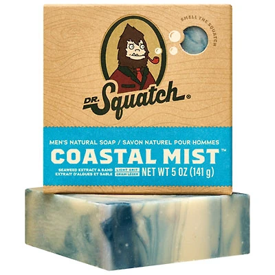 Dr. Squatch Men's Natural Bar Soap - Coastal Mist
