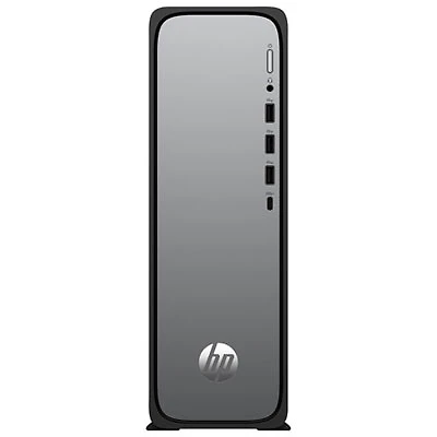 Open Box - HP OmniDesk Slim Desktop PC - Jack Black (Intel Core i3-13100/8GB RAM/512GB SSD) - Only at Best Buy