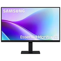 Open Box - Samsung Essential 27" FHD 120Hz 5ms GTG IPS LED Monitor (LS27F320GANXZA) - Black