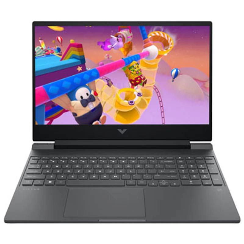 Open Box - HP Victus 15.6" Gaming Laptop - Mica Silver (AMD Ryzen AI 5 340/512GB SSD/16GB RAM/GeForce RTX 5050)