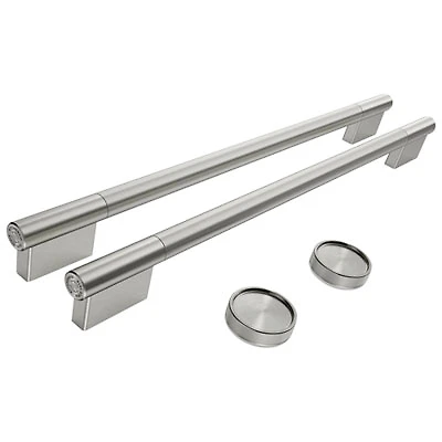 KitchenAid Handle & Knob Hardware Accessory Kit for 30" Double Wall Oven & Microwave Combo (W11774416) - Stainless Steel