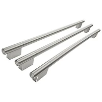 KitchenAid Handle Accessory Kit for 36" Counter-Depth French Door Refrigerator (W11777157) - Stainless Steel