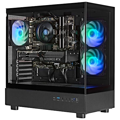 Technoid Glass Gaming PC (AMD Ryzen 7 7700X/32GB RAM/2TB SSD/GeForce RTX 5060 /Windows 11)